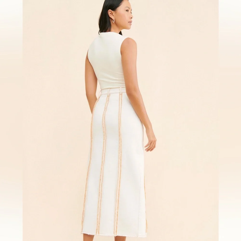 Anthropologie Midi Skirt- - Picture 3 of 6